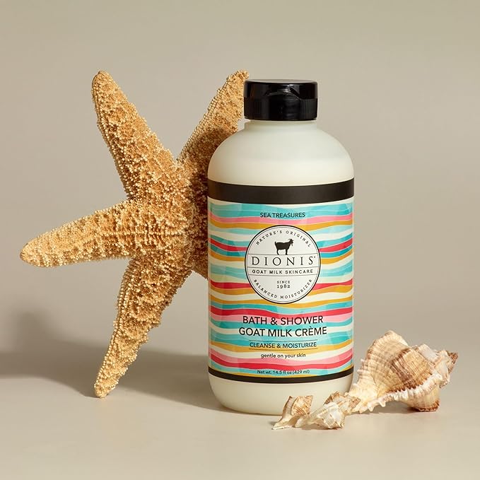 Dionis Bath & Shower Goat Milk Crème Sea Treasures 14.5oz (Pack of 1)