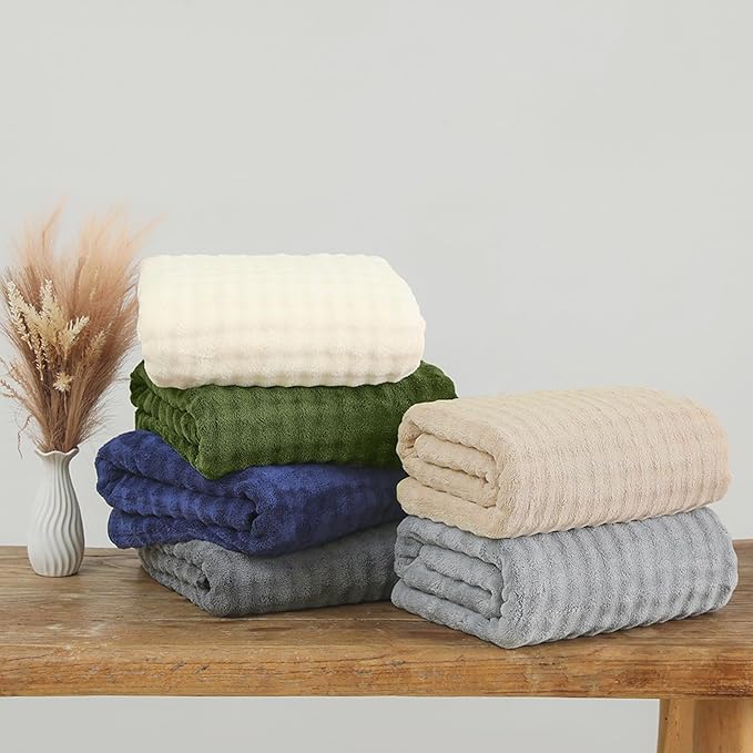 KBY Bath Towels Set 6 Piece 40x80 Inches，2 Extra Large Bath Sheets 2 Hand Towels 2 Washcloths，Highly Absorbent Quick Dry Microfiber,Ultra Soft Towel Set for Bathroom，Spa，Gym， Hotel (Charcoal Gray