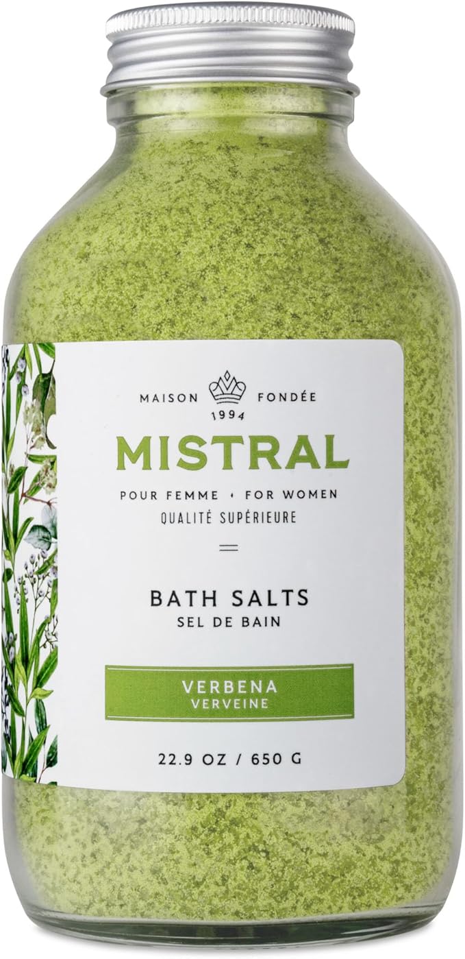 Mistral Bath Salt Mediterranean Sea, Lemon Verbena