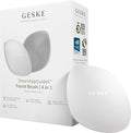 GESKE SmartAppGuided™ Facial Brush | 4 in 1 | Professional Facial Cleansing Brush | Skin Cleansing Silicone Facial Brush | Routine Skincare | Gentle Cleansing | Facial Cleanser