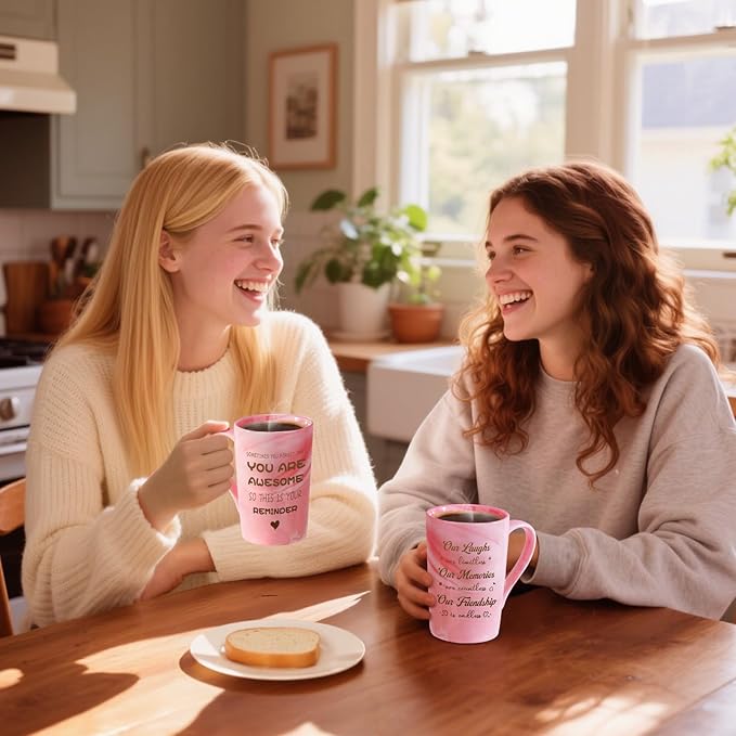 Best Friend Gifts for Women: Eletorot Mothers Day Gift for Friendship, Unique Pink Spa Relaxation Baskets Set for Birthday, Galentines, Valentines, Christmas, Easter, Graduation, Long Distance BFF