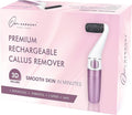 Electric Callus Remover for Feet: Professional Foot Care for Women by Own Harmony - Rechargeable Pedicure Tools - Electronic Foot File Pedi Sander - Best for Hard, Dry, Dead, Cracked Skin (3 Rollers)