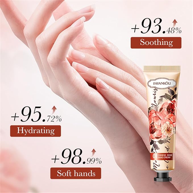 10 Pack Hand Cream for Dry Cracked Hands, Travel Size Moisturizing Mini Hand Lotion Gifts for Women with Natural Fragrance - Christmas Gifts,Thanksgiving Gifts,Teacher Appreciation Gifts,Party Favors