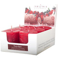 Aroma Naturals Votive Candles Essential Oil, Peace Ruby Holiday, 6 Count