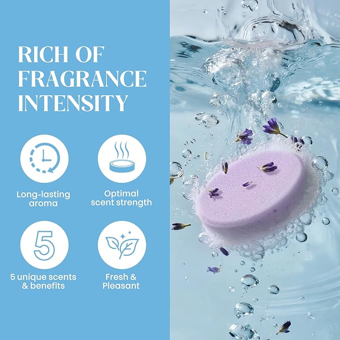 Shower Steamers Aromatherapy, Birthday Mothers Day Gifts for Mom Women Her Wife Teen Girls, Shower Bombs for Relax & Self Care Home Spa Relaxation Travel Essentials -15 Tablets