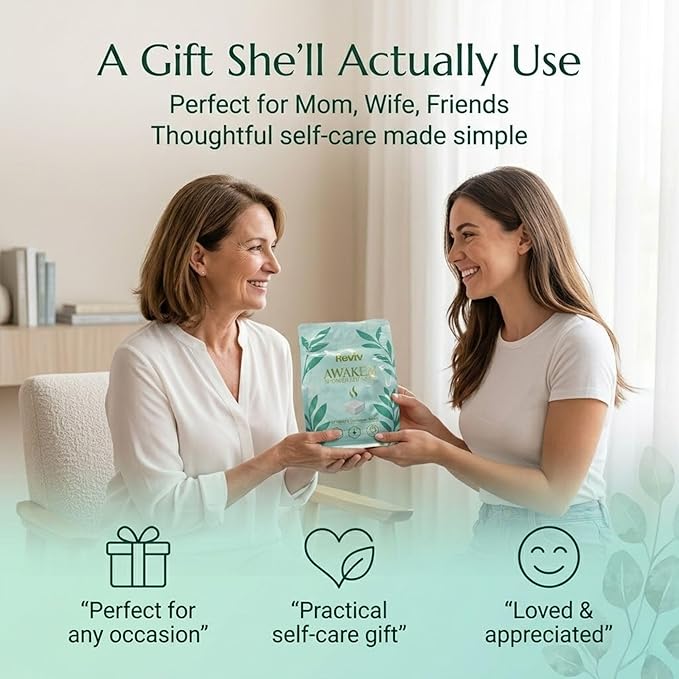 REVIV Shower Steamers Aromatherapy (15 Pack) - Eucalyptus Mint Shower Tablets for Sinus Relief & Stress Relief - Self Care for Busy Women, Home Spa Shower Bombs, Gift for Women & Men