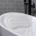 Bath Pillow Bathtub Pillow Back Neck Support Pillow, Spa Cushion for Tub, Relaxing Headrest Bath Pillow, Portable Washable Bathtub Accessories with 3D Air Mesh Thick Soft Bath Pillow (Deluxe)