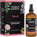 Healing Solutions Aromatherapy Shower Spray, Floral Blend, 4oz, Therapeutic Grade Essential Oils, Made in the USA, At Home Spa Experience