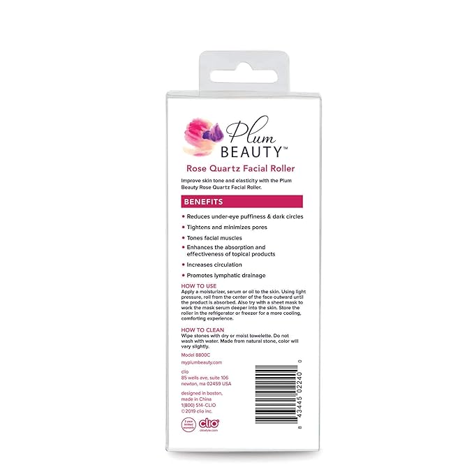 Rose Quartz Facial Roller (Pack of 2)