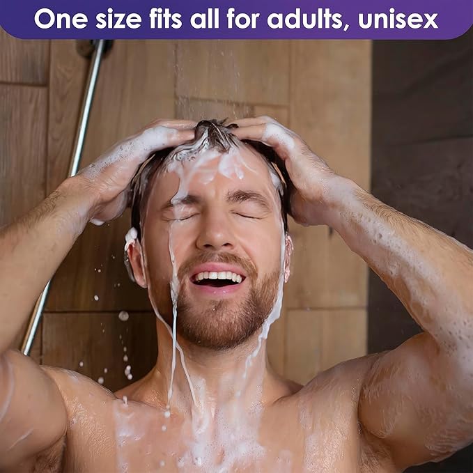 400 Pcs Ear Shower Covers – Disposable Ear Covers for Hair Dye – Stretchable, Water-Resistant, Lightweight, & Durable Plastic | Comfortable for Home, Spa, Travel, Hotel, & Hair Coloring Sessions