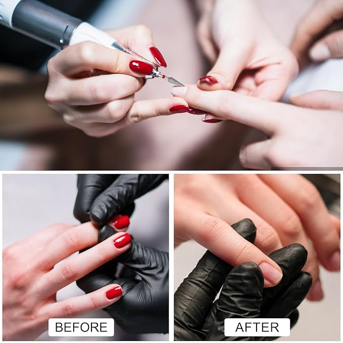 Cuticle Clean Nail Drill Bit 3/32'',Russian Manicure Drill Bits Professional Safety Carbide Under Nail Cleaner Nail Bit for Cuticle Dead Skin Nail Prepare, Manicure Nail Salon (Fine)
