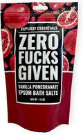 Explicit Essentials Vanilla Pomegranate Epsom Bath Salts, 12 oz