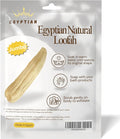 Whole Egyptian Jumbo Loofah 24"" - 28"" 100% Natural Organic Loofah Exfoliating Scrubber for Shower, Natural Loofah Sponge Body Scrubber, for Men and Women, Cream White