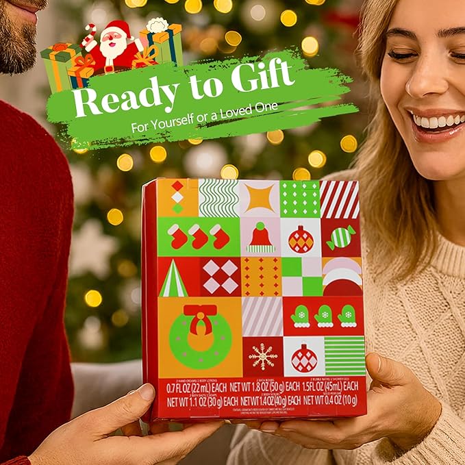 2025 Beauty Advent Calendar Christmas Gifts for Women with Hand Cream, Bubble Bath, Bath Bomb Spa Gifts for Daughter Girls New Year Advent Calendar for Beauty