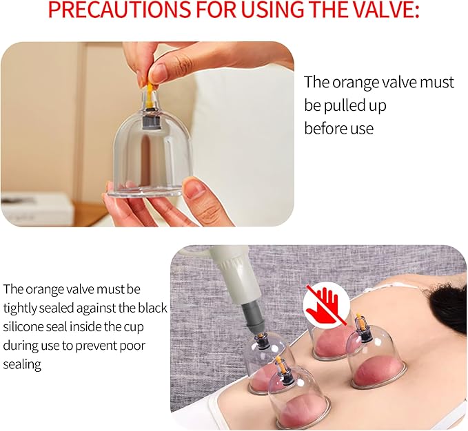 Cupluw Cupping Set, 24 Cups Cupping Kit for Massage Therapy, Chinese Cupping Therapy Set with Magnetics, Professional Vacuum Cupping Set for Cellulite Reduction Muscle Pain Relief with Manual Pump