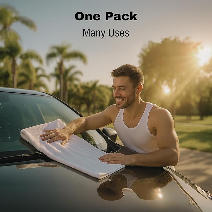 JMR Bulk-Friendly Essentials - Practical Cotton Towels - Economical 20" by 40" Multi-Purpose Towel - Absorbent, Quick-Drying, Soft, Lightweight - Ideal for Pool, Gym, Spa (White) - 72 Pack