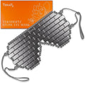 TeraRX® Terahertz Eye Mask – 100% Authentic Terahertz Stone Eye Mask for Cooling & Heating Therapy – Easy To Wear Design with Secure Comfort Straps – Relieves Puffiness, Eyes Fatigue & Fascial Tension