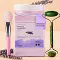 Jelly Face Mask for Facials - Lavender Hydrating, Brightening & Nourishing Jelly Mask with Free Jade Roller & Spatula | Professional Hydrojelly Masks | Vajacial | 23 Oz | Mothers Day Gifts for Mom