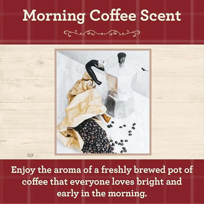 Our Own Candle Company, Morning Coffee Scented Mason Jar Candle, 100 Hour Burn Time, 13 Ounces