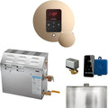 Mr Steam MS 9kW (9000W) Steam Shower Generator Package w/round iTempo Control in Polished Gold