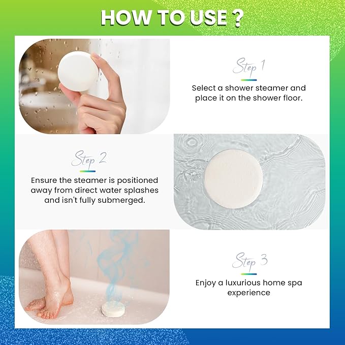 Shower Steamers Aromatherapy - Birthday Gifts for Women, Mothers Day Gifts for Mom Wife from Daugther, 18 Pack Shower Bombs with Essential Oils, Home Spa Relaxation Self Care Gifts for Women, Mom