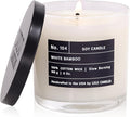 Lulu Candles | White Bamboo | Luxury Scented Soy Jar Candle | Hand Poured in The USA | Highly Scented & Long Lasting (6 Oz.)