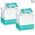 Face Towels, 10"×12" Disposable Face Towel, Face Towelettes XL, Ultra Soft Makeup Remover Dry Wipes, Thick Face Towel for Cleansing,100 Count (2 Pack)