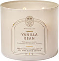Bath & Body Works Vanilla Bean 3-Wick Candle - Scented Candle for At-Home Use - Long-Lasting, Room-Filling Fragrance - High Fragrance Oil Concentration - Soy Wax Blend