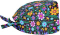 JoyLamoria Novelty Printed Cap with Sweatband Women Men Adjustable Tie Back Hats for Paiting