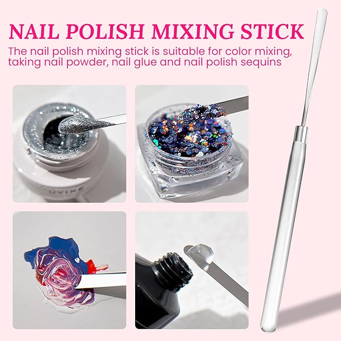Nail Stand For Press On With Nail Art Brushes Nail Holder For Painting Practice Display Presson Nails Nail Art tools Set with Nail Dotting 3D Sculpting tools, Practice Kit Tech