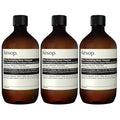 Aesop Eleos Nourishing Body Cleanser Refill | Moisturizing Body Wash for Dry, Dehydrated Skin | Made with Shea Butter & Lavender Oil | 500 mL / 16.9 oz (Pack of 3) Recyclable Bottle