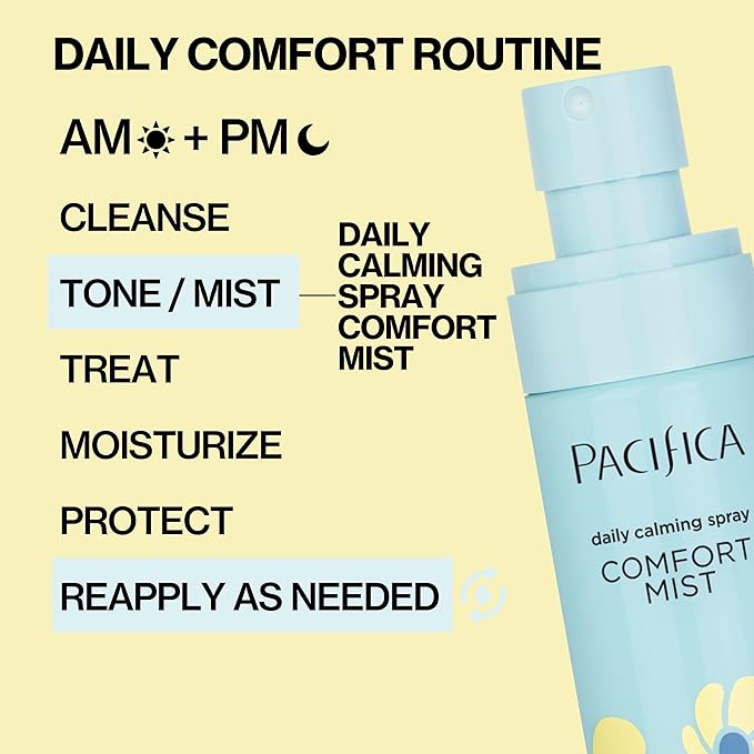 Pacifica Comfort Mist Daily Calming Spray - 4 fl oz