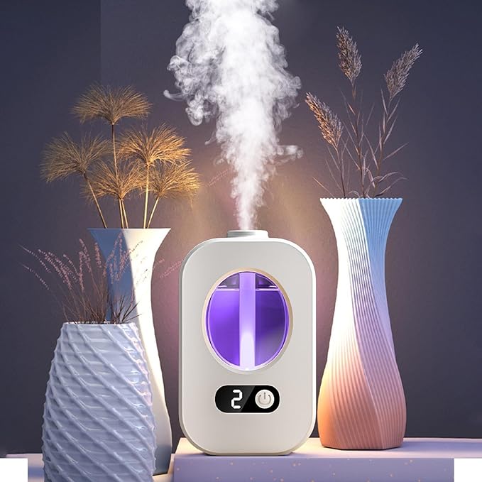 Wireless Aromatherapy Diffuser,Home Automated Diffuser,Hotel Sprayer Toilet Deodorizer,Freshener Perfumed 50ml,for Home Large Room Bathroom