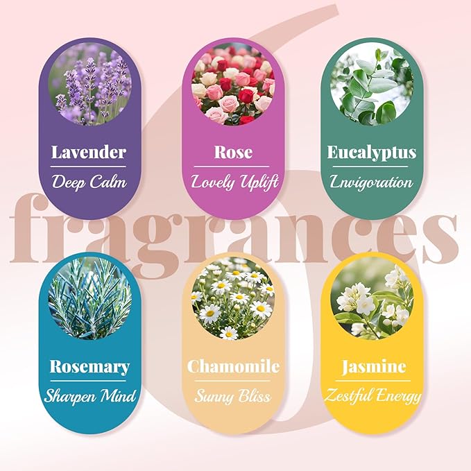 Mothers Day Gifts for Mom Wife Aunt: 6 Pack Shower Steamers Aromatherapy, Spa with Essential Oils Relaxation, Birthday Gift for Women Teens Girls Friend Girlfriend Grandma Sister Daughter