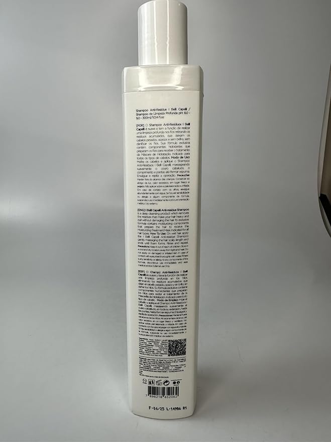 I Belli Capelli Ravenna Organic B-tox Hair Treatment Kit- 1kg/35.02 oz Hair B-tox + 300ml/10.1 fl.oz Anti-Residue Shampoo