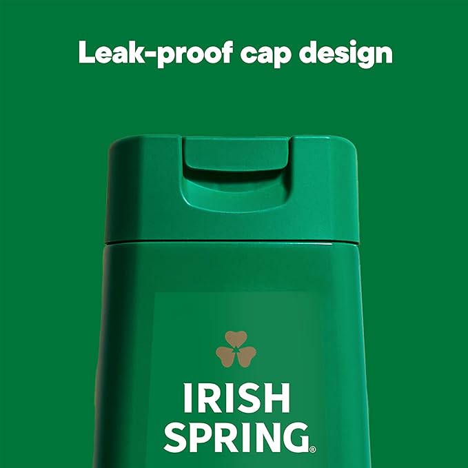 Irish Spring Moisture Blast Body Wash for Men,20 Fl Oz,(Pack of 12)
