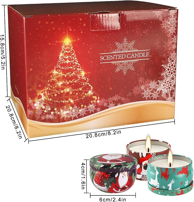 WPONSZU 36 Pack Christmas Scented Candles,Candvent Calendar 2025,Gift Set 2.5oz Strong Fragrance jar Candles,for Home Scented Decoration Birthday Valentine'sDay