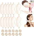 24Pcs Satin Eye Mask Silk Sleep Masks Silky Eyes Cover Blackout Blindfold Eyeshade Scrunchies Hair Ties Travel Wedding Gift