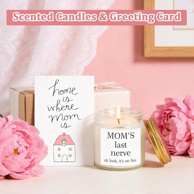 Ithmahco Mothers Day Birthday Gifts Basket for Mom from Daughter Son, Mom Gifts for Mothers Day, Birthday Gift Baskets for Mother Mama, Moms Gift Sets, Sentimental Mother's Days Presents for Moms