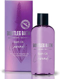 Lavender Bath Oil with Marula, Rosehip, and Jojoba Oils, Chamomile Extract, and 100% Pure Natural Essential Oil, Great Stocking Stuffer or Gift, 4oz, for Men and Women, Made in USA