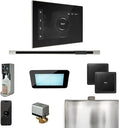 Mr Steam XDream Steam Shower Pkg w/iSteamX Control and Linear Steamhead in Black Polished Nickel