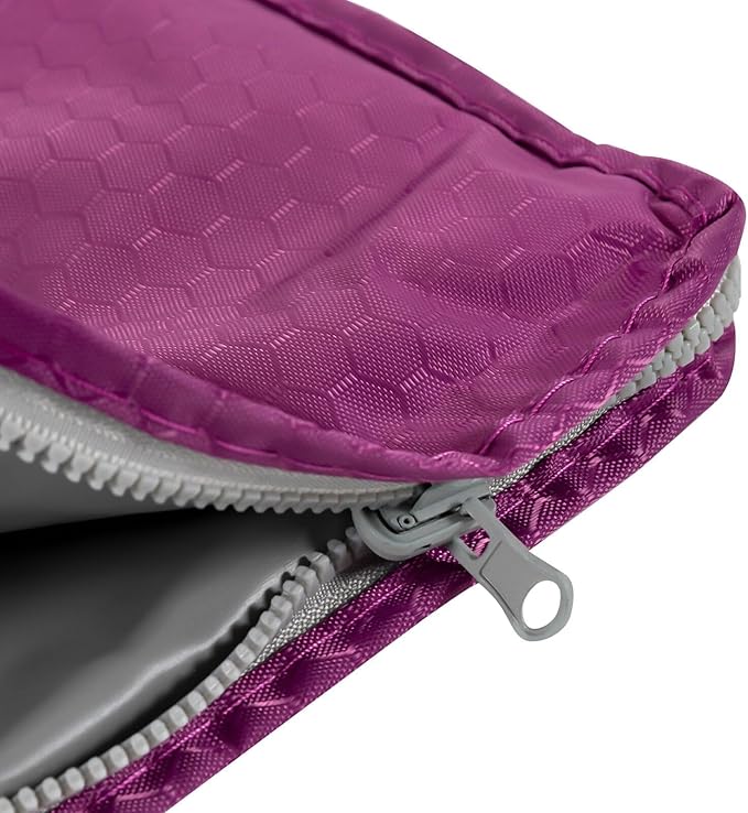 Far Infrared Sauna Blanket Sauna Bag Body Shaper Blanket, 2 Zone Controller Zipper Model - Purple