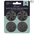 Own Harmony Refill Rollers: Best Fit for Electric Callus Remover Model CR2100 Pedicure Tools - Professional Foot Care for Smooth Feet - Refills 4 Pack Replacement Heads (2 Regular and 2 Extra Coarse)