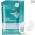 skyn ICELAND Dissolving Microneedle Under-Eye Patches — 39% Hyaluronic Acid & Peptides, No-Slip Overnight Eye Mask, Vegan, All Skin Types, 3 Pairs