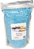 Bath Salts | 4lb Bag (64oz.) | Choose Your Scent | Epsom Salt | Sea Salt| Bathing | Body Care | Beauty | Relaxation | Spa | Pedicure | Manicure | Soak (Sea Breeze)