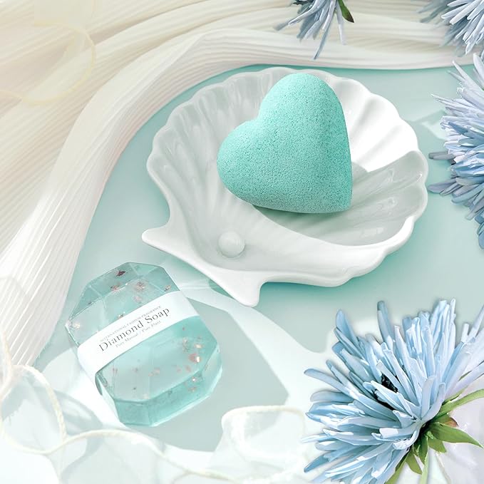 Mothers Day Birthday Gifts for Women Mom Wife Grandma Daughter Friends Sister, Unique Gifts for Women Her Girlfriend Teacher Coworker, Self Care Get Well Soon Gift, Luxury Rose Spa Bath Gift Basket