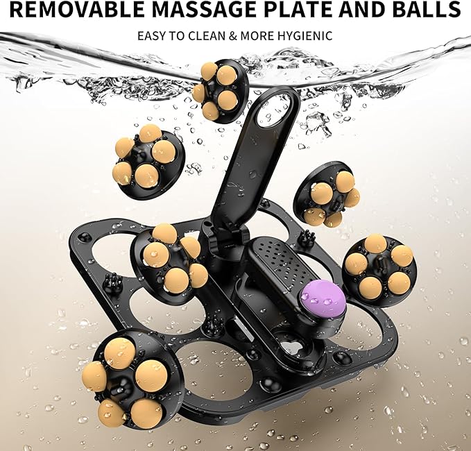 Collapsible Foot Spa Bath with Heat and Massage, Motorized Shiatsu Foot Massager Tub for Plantar Fasciitis & Stress Relief, Temp Control, Bubbles, Remote, Pedicure Spa at Home