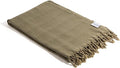 InfuseZen Stonewashed Turkish Bath & Beach Towel –100% Organic Turkish Cotton - Soft, Lightweight, Absorbent - Quick Dry, Sand Free - Swim, Pool, Shower, Travel - Peshtemal, Hammam Spa Towel - Khaki