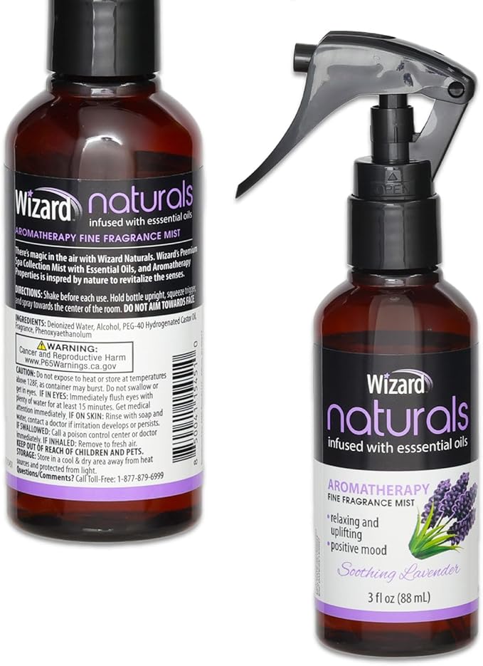 Lavender Essential Oil Therapeutic Spray - 2 Pack Fine Fragrance Mist with Aromatherapy Oil for Relaxing and Uplifting | 3 Oz Lavender Essential Oil Aromatherapy Room Spray