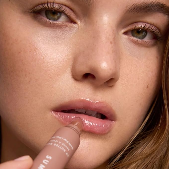 Summer Fridays Tinted Lip Butter Balm - Conditioning Vegan Lip Balm for Instant Moisture, Shine & Hydration - Sheer-Tinted, Soothing Skincare - Vanilla Beige (.5 Oz)